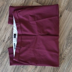 EUC Cranberry Petite Hampshire Ankle Dress Pants